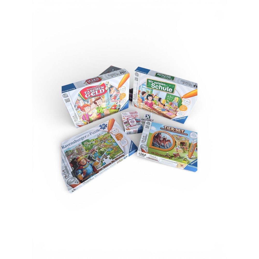 Ravensburger tiptoi Learning Games Bundle Wissen‎ & Quizzen FC Bayern Schule
